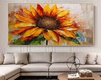 Dipinto A Olio Dipinto A Mano - Moderno E Minimalista Blocchi Di