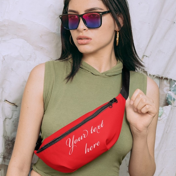 Custom Fanny Pack Logo Etsy