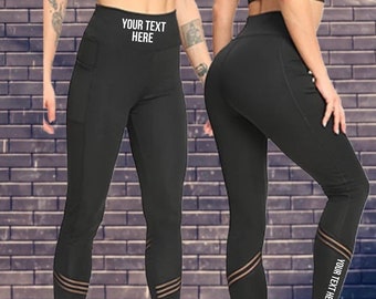 custom running tights