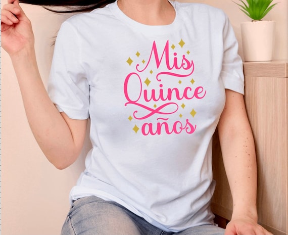 Camisa de quinceañera personalizada. Quinceanos anos - Etsy España