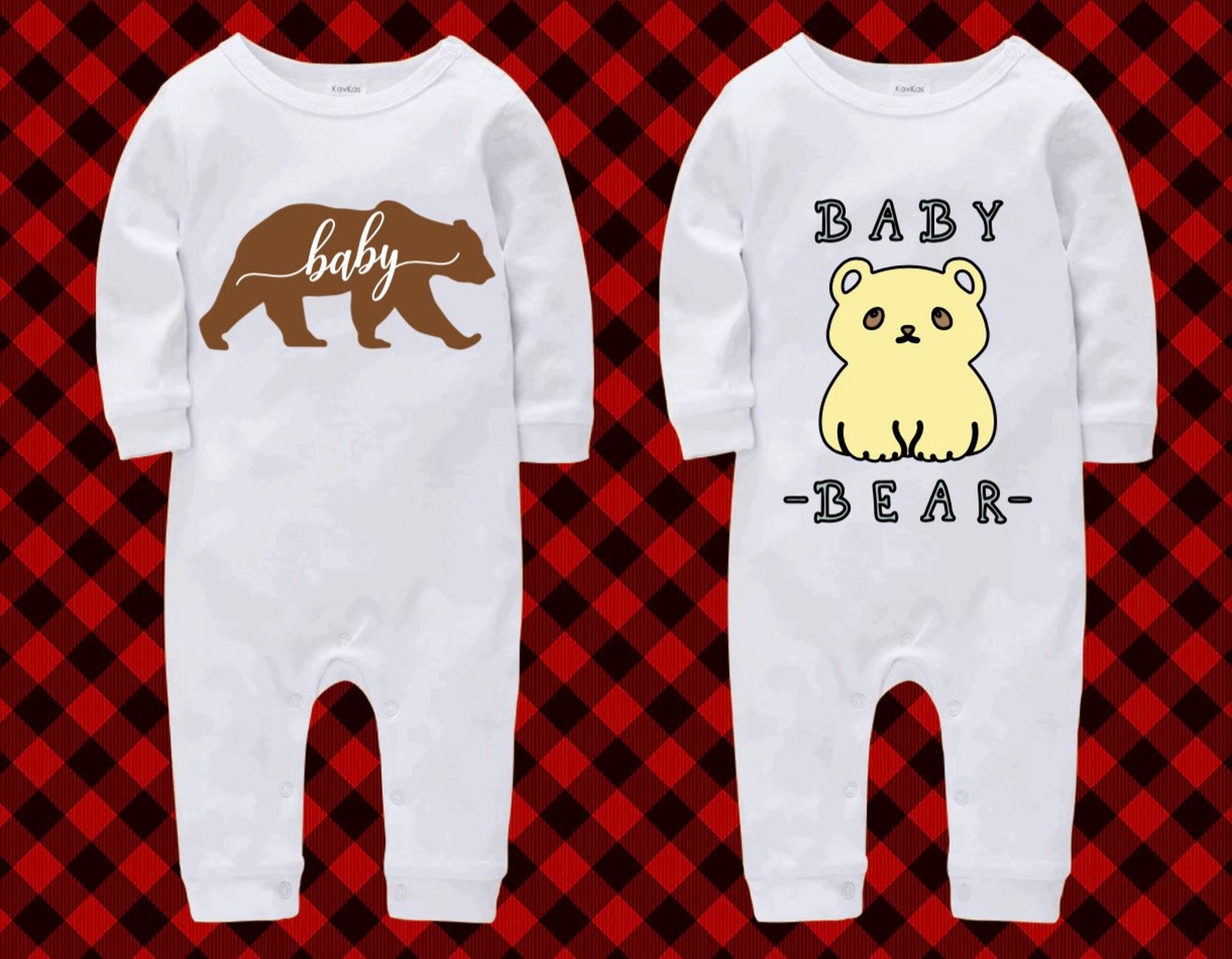 Cute Baby Bear Custom Romper Cute Baby Romper Newborn Boy Etsy