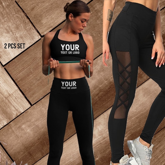 USA Women 2Pcs Yoga Suit Workout Gym Running Sports Bra Vest Shorts  Athletic Set