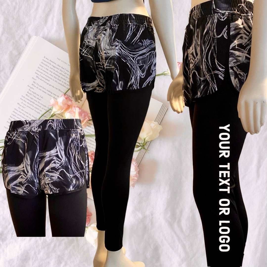 Workout Pants With Skirt Attached