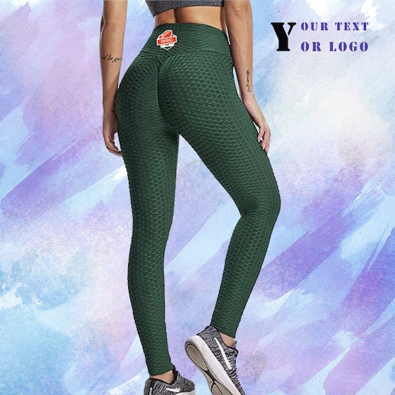 Scrunch Stretchable Workout Leggings. Custom Workout Scrunch Butt