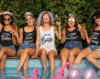 Bachelorette Tank Tops, bachelorette party Tank Tops, custom bridesmaid Tank Tops, custom bride Tank Tops, bride squad Tank Tops