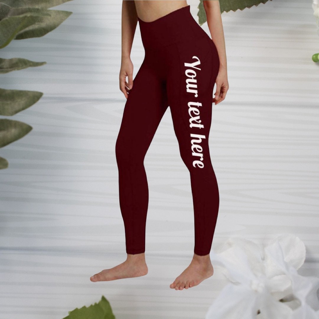 Monogrammed Girls Leggings