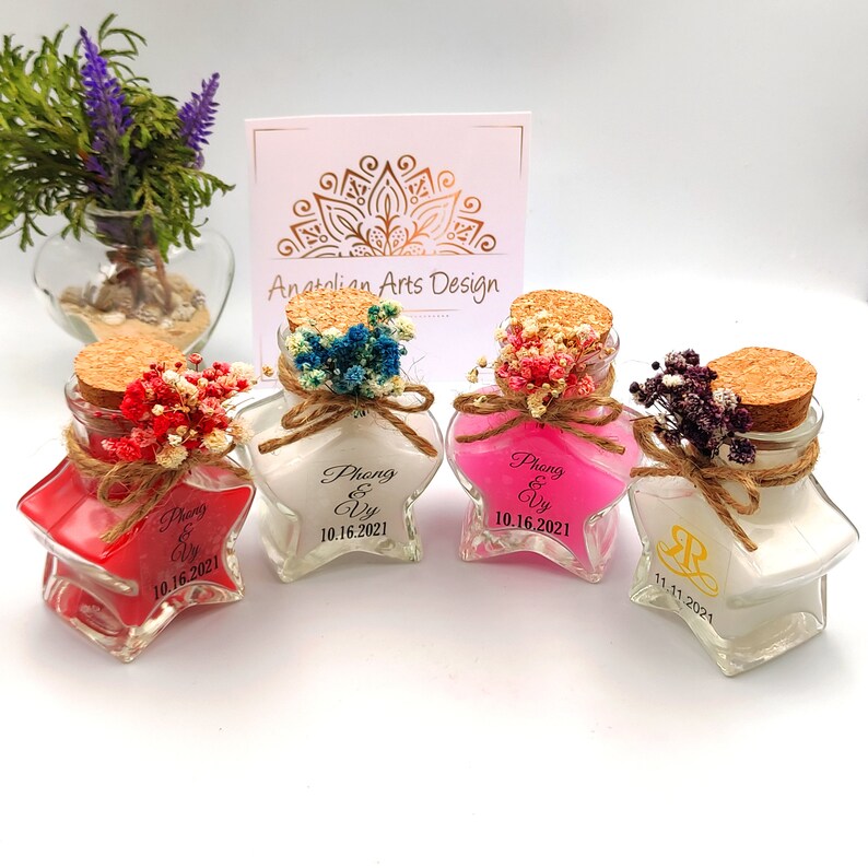 Wedding Favors in Bulk Personalized Glass Wedding Gifts Etsy