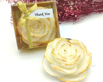 lembrancinhas para convidados de casamento, lembrancinhas para convidados de casamento, lembrancinhas personalizadas de velas de rosas: presentes elegantes para chá de panela, velas a granel para lembrancinhas