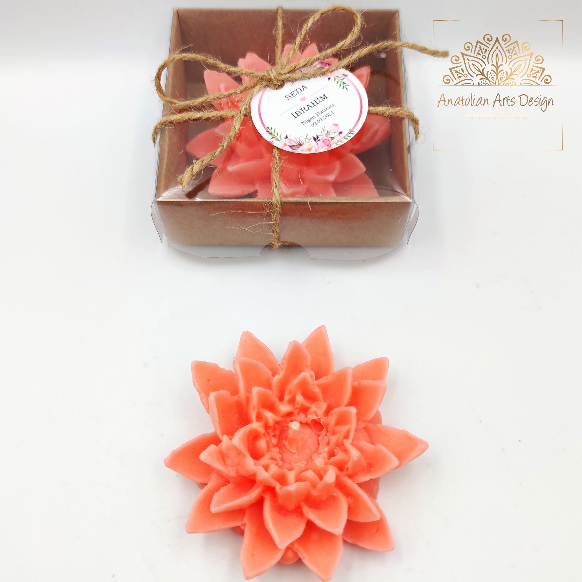 Wedding Favor Lotus Candles Candle Lotus Gifts Bulk Etsy