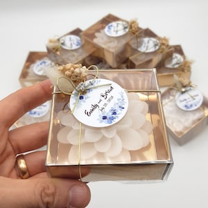 Lotus Candle Favors: Personalisierte Hochzeit, Brautpartygeschenke