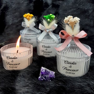 Wedding Favor for Guest in Bulk, Wedding Candle Favors,Return Gifts, Bridal Shower Favors, Party Favors for your Guests image 1