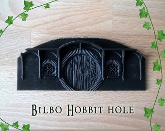 Bilbo Hobbit Loch Vorderseite für Diorama, Rollenspiel, Bücherecke, Basteln