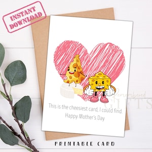 Funny Mother&#39;s Day Card | MOTHER&#39;S DAY | Happy Mother&#39;s Day Card | Printable Mother&#39;s Day Card 5&quot;x7&quot;