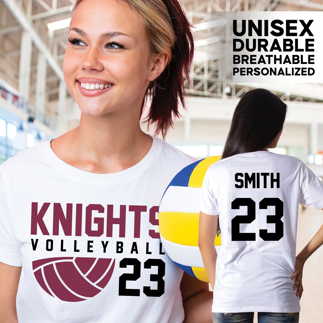 Custom Volleyball Shirt Personalized Volleyball Mom Shirt Etsy