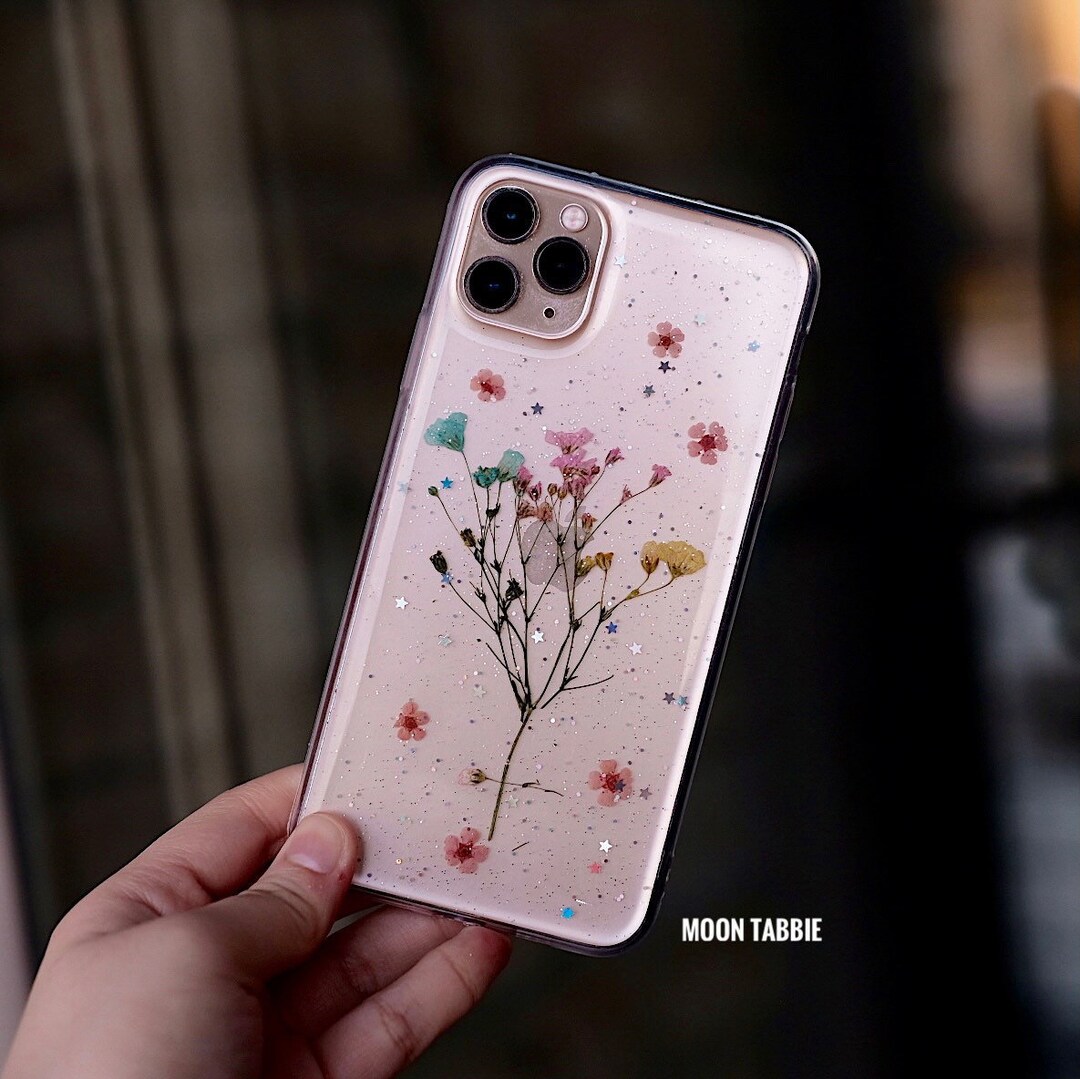 Pressed Dried Flowers iPhone Case, iPhone X/XS, iPhone XS Max, iPhone ...