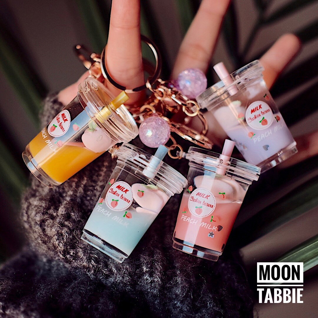 Tapioca drink hotsell keychain