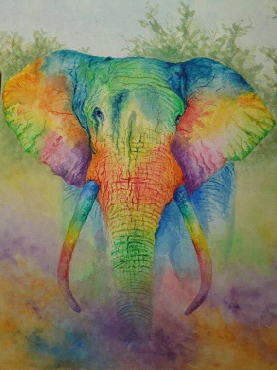 A Beautiful 500 Piece Elephant Jigsaw Puzzle Also Available In Etsy
