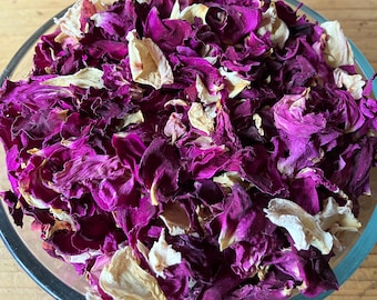 Rose Petals Dried, Wild Harvested in PNW