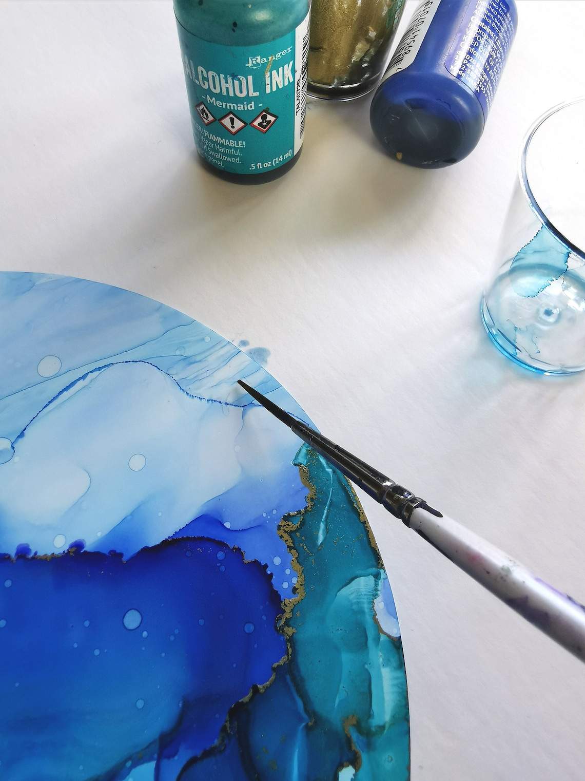 Alcohol Inks Painting Kit Etsy