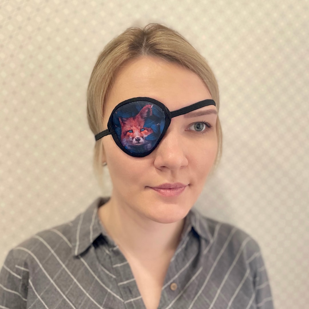 Woman Eye Patch Adult Eye Patch Eye Patch Rainbow Eye Patch Designer