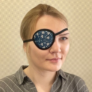 Colored eye patch Handmade patch Medical patch Medical eye patch Designer eye patch Custom eye patch Adult eye patch Woman eye patch
