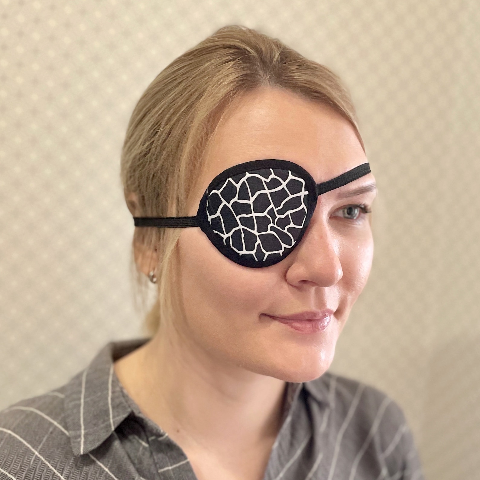Eye Patch / Medical Patch / Handmade Patch / Woman Eye Patch / Etsy