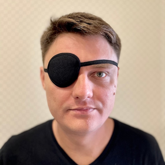 Black Eye Patch Mens Eye Patch Eye Patch Navy Seal Eye Patch - Etsy 最適 black eye patch パーカー