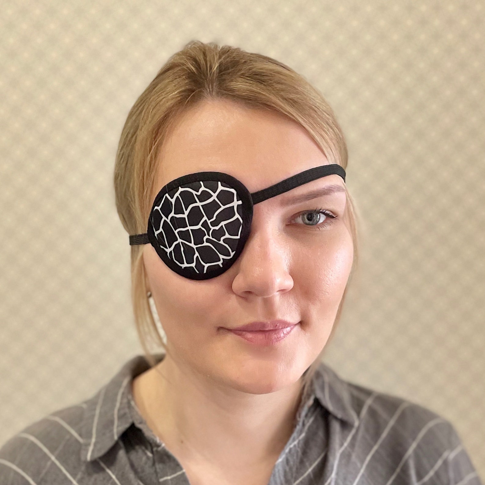 Eye Patch / Medical Patch / Handmade Patch / Woman Eye Patch / Etsy
