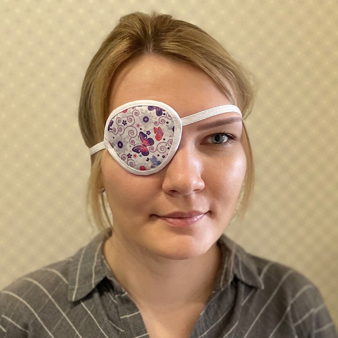 Handmade Patch Eye Patch for Women Woman Eye Patch Female Eye Etsy