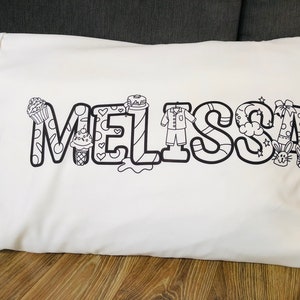 DIY Custom pillowcases