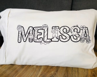 DIY Custom pillowcases