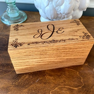 Wood Keepsake Box