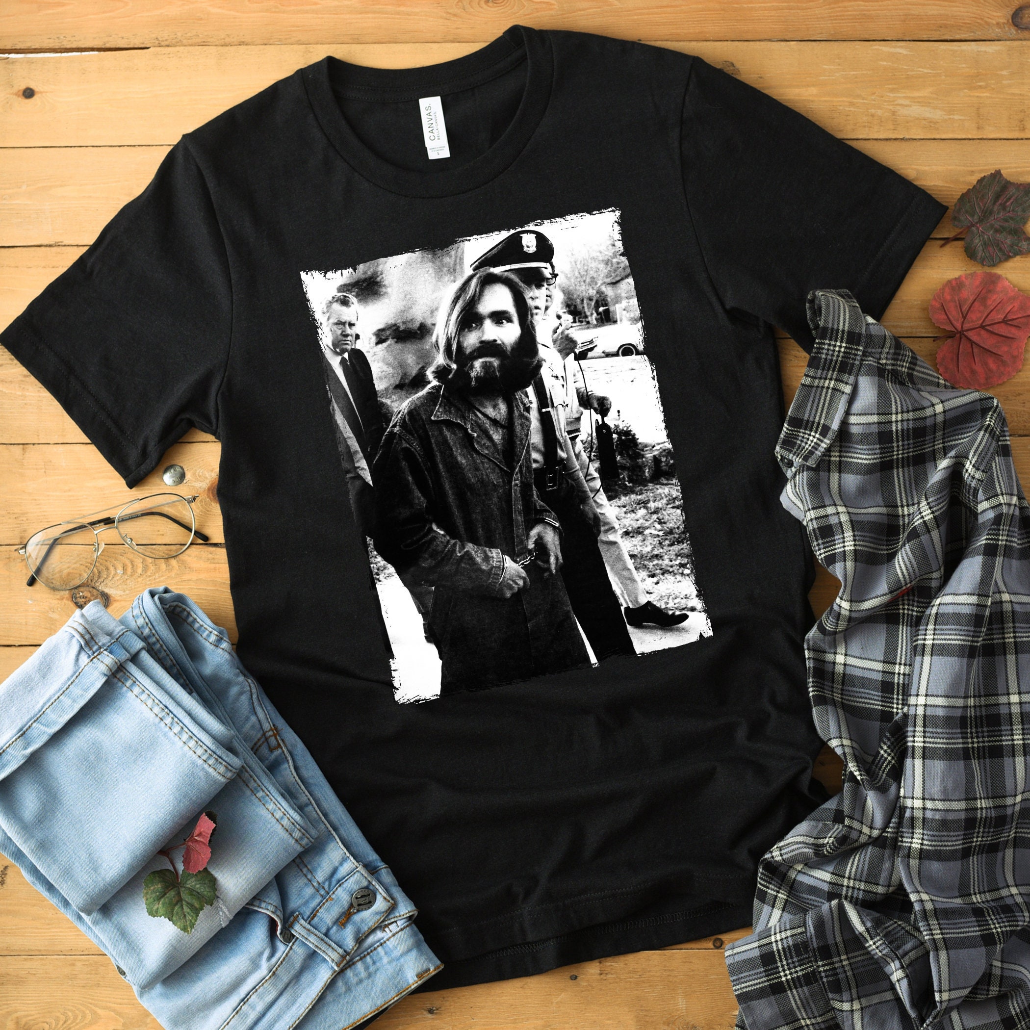 Charles Manson Shirt , Serial Killer T-Shirt-
