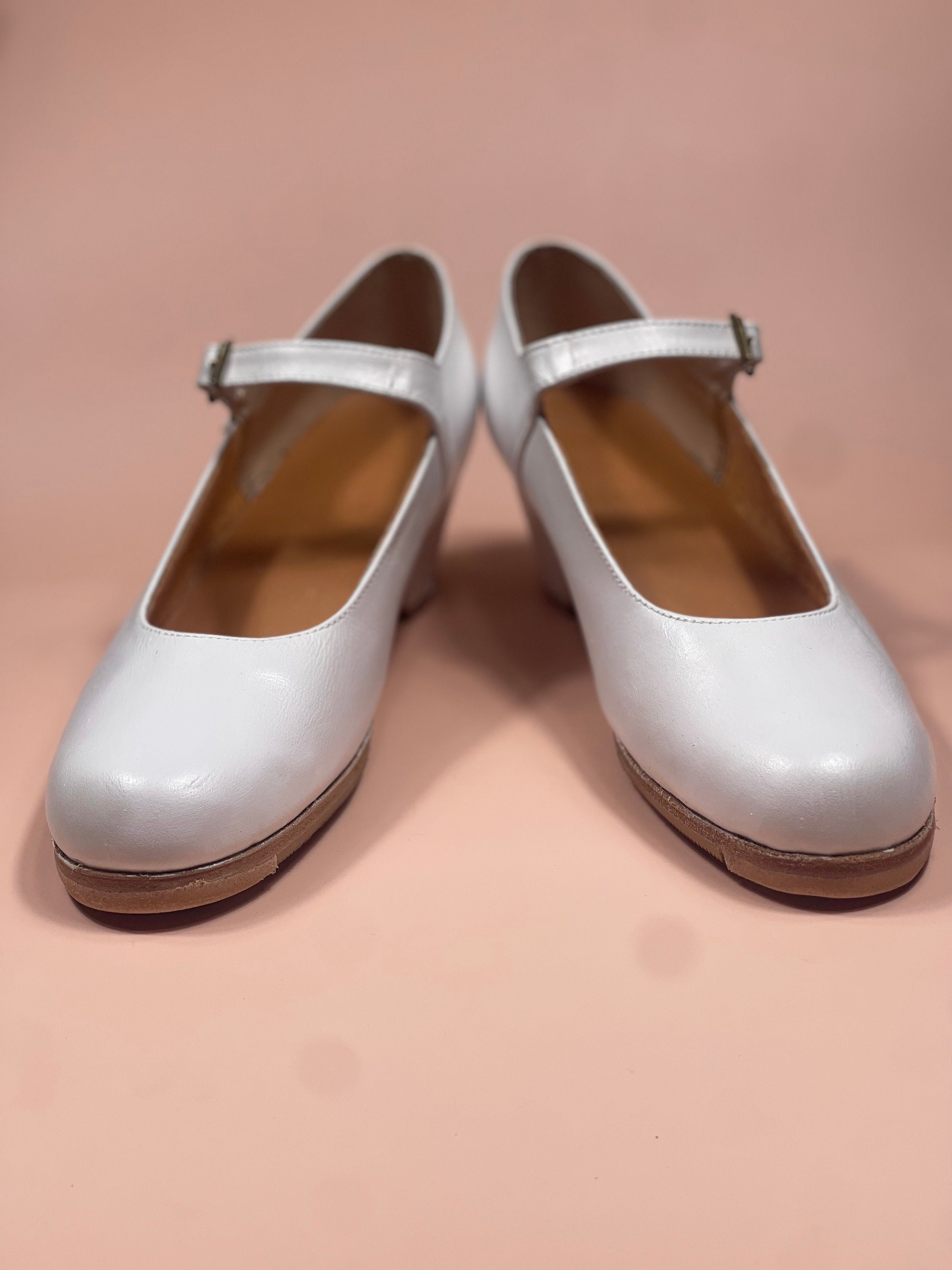 Folklorico shoes white sale