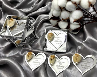 Wedding Favor Magnet, Personalized Wedding Magnet, Thank you gift, Return gifts for Baptism keepsake save the date gifts Bridal shower