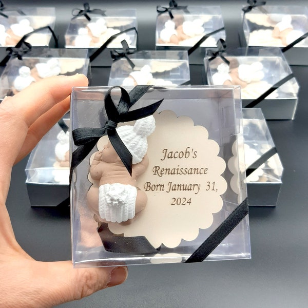 Baby Shower Favors, Party Shower for Baby shower, Pink Baby shower Favors, Scented Stone Baby Gifts, New Born Baby Gifts Boy, Baptism Favors