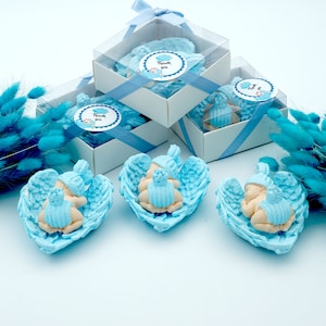 Regalo per baby shower, regalo per neonato in pietra per gli ospiti, regali per baby shower per bambine e bambini, regalo unisex per baby shower, bomboniere per il battesimo per gli ospiti,
