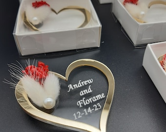 Wedding Favor Magnet, Personalized Wedding Magnet,Wedding Favors for Guests,  Wedding Thank you gift, Magnet Favors, Personalized Favors