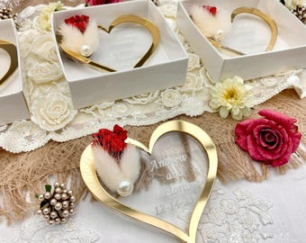 Bridal Shower Gift, Wedding Favors for Guests, Wedding Favor Magnet, Wedding Thank You Gift, Magnet Favors, Personalized Favors