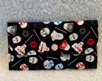 Empire and Rebels inspired wallet