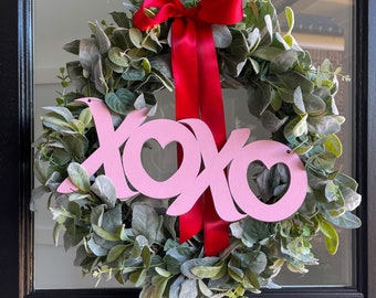 Wreath Insert, Valentine's Day Wreath Insert, Valentine's Day Decor, Valentine's Wreath, Door Hanger, Wreath Decor, Valentine's Door Decor