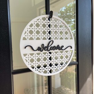 Welcome Door Sign, Wreath Insert, Welcome Wreath, Welcome Wreath Insert ...