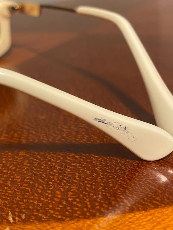 Vintage Inspired Rectangular Sunglasses – Cream C… - image 5