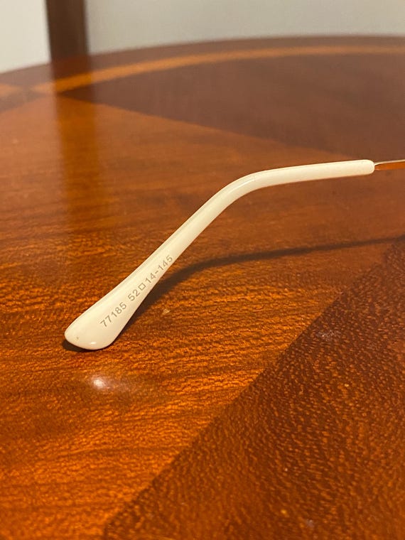 Vintage Inspired Rectangular Sunglasses – Cream C… - image 4