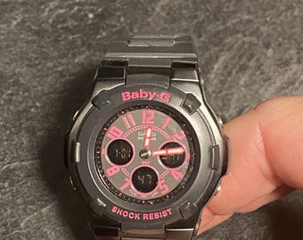 Unused Vintage 1997 Casio Baby-g/ G Shock Watch BG 202/1523 / İn