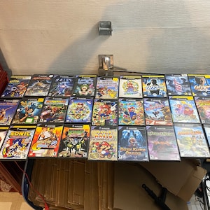 Console Gamecube + Giochi paper mario kart party Baseball strikers Mario smash melee Pokémon XD Zelda windwaker baten sonic TMNT metroid ecc.
