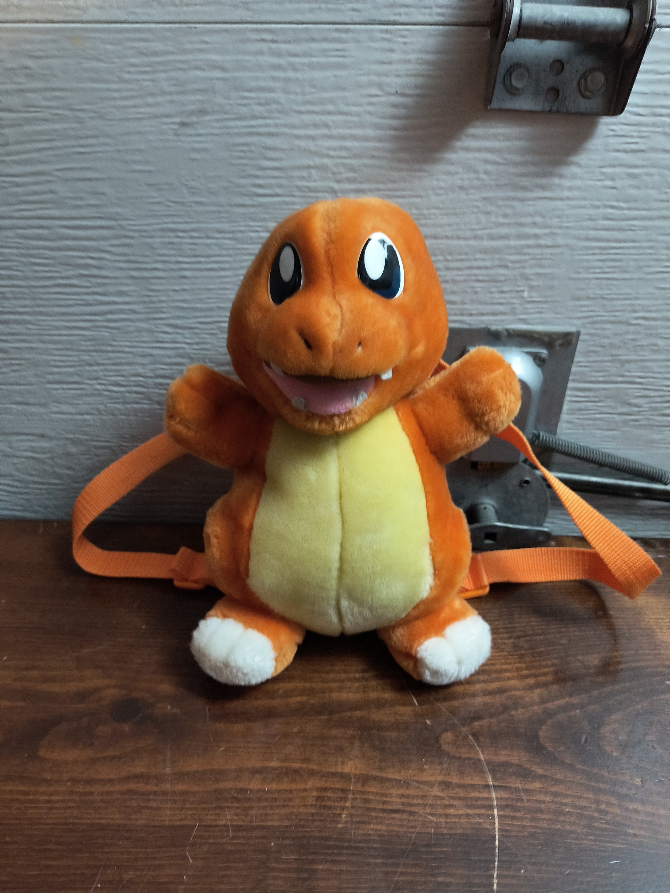 Vintage Pokémon Charmander Plush Backpack (Rare) Nintendo 90s