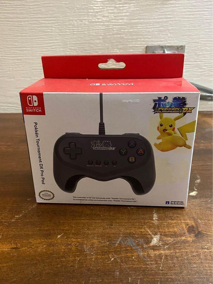 Pokken Tournament DX Pro Pad Nintendo Switch Pokémon Brand New