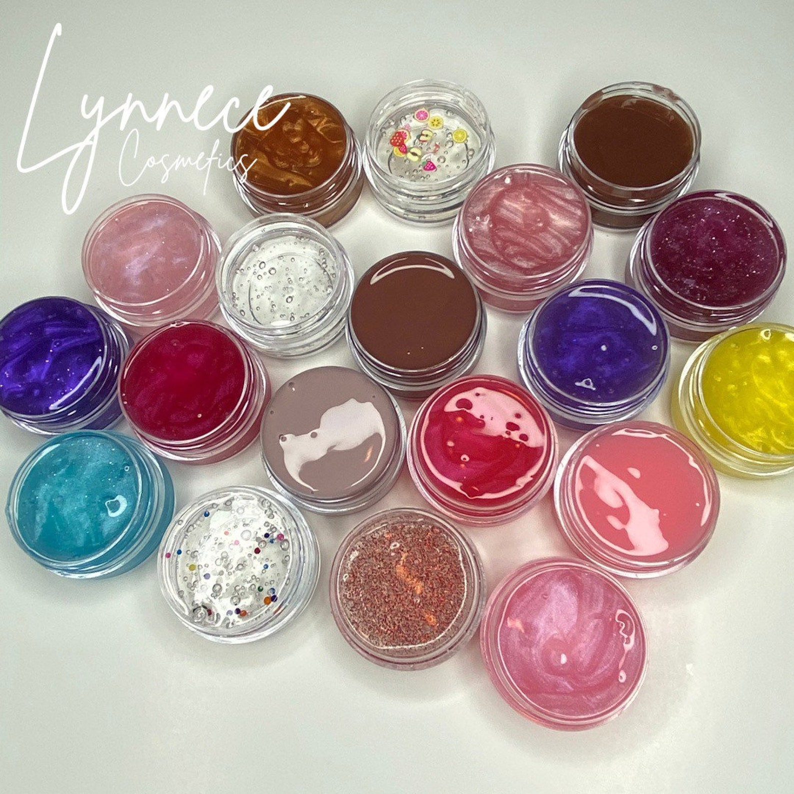 HUGE Lip Gloss Sample Pack 19 Lip Gloss Samples Lynnece Etsy