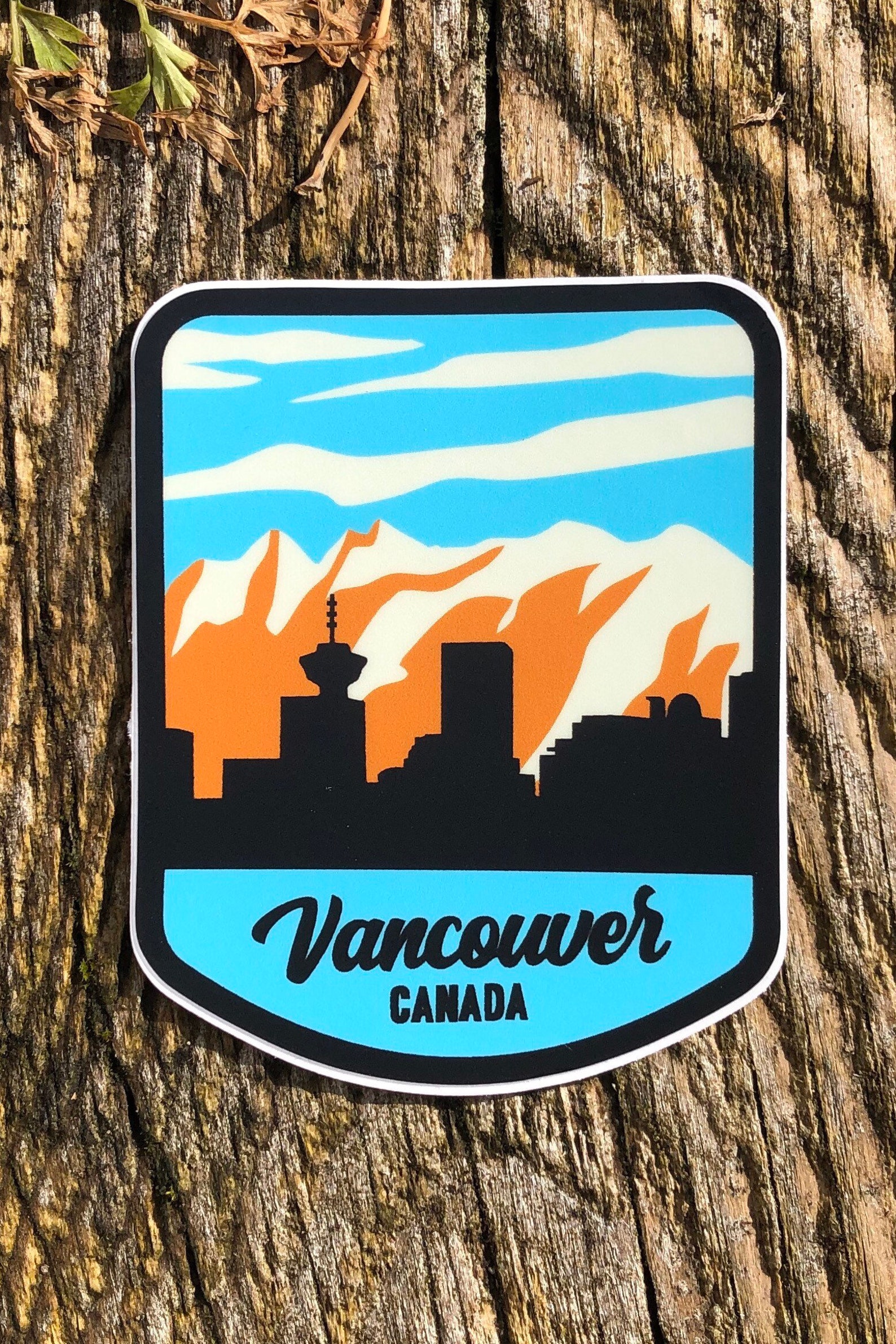Vancouver Sticker City & Travel Stickers Waterproof Vinyl Etsy